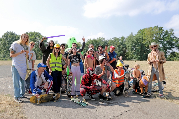 Nur die Harten rollen in den Garten XI - Skateboard D.I.Y. Session + Skateboard Downhill am Fockeberg Leipzig - 25.07.2026