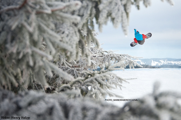 Corked BS 540 Indy bei freeride.cz Just Ride in Neklid/CZ- Februar 2011