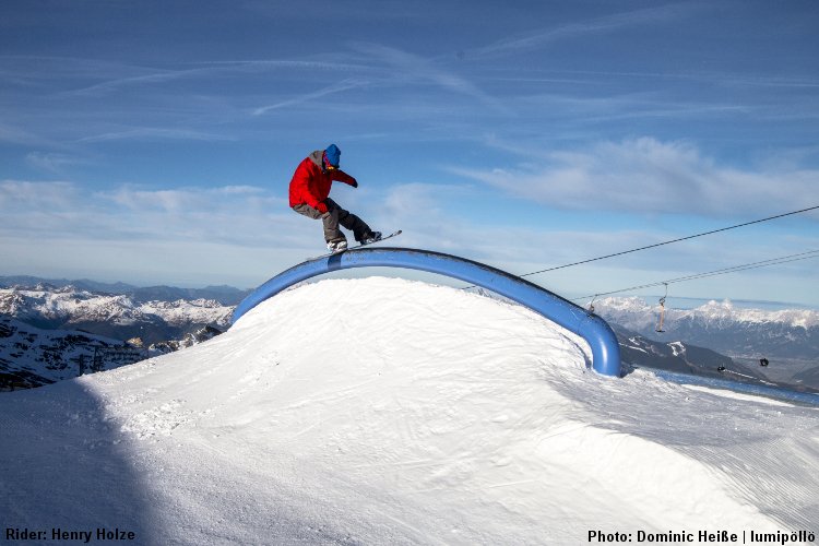 Blunt to Axlestall to fakie auf dem Kitzsteinhorn/AUT - Dezember 2015