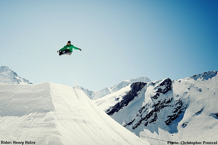 Alley Oop beim NITRO x elooa Camp Goodtimes auf dem Kitzsteinhorn/AUT - Mai 2016