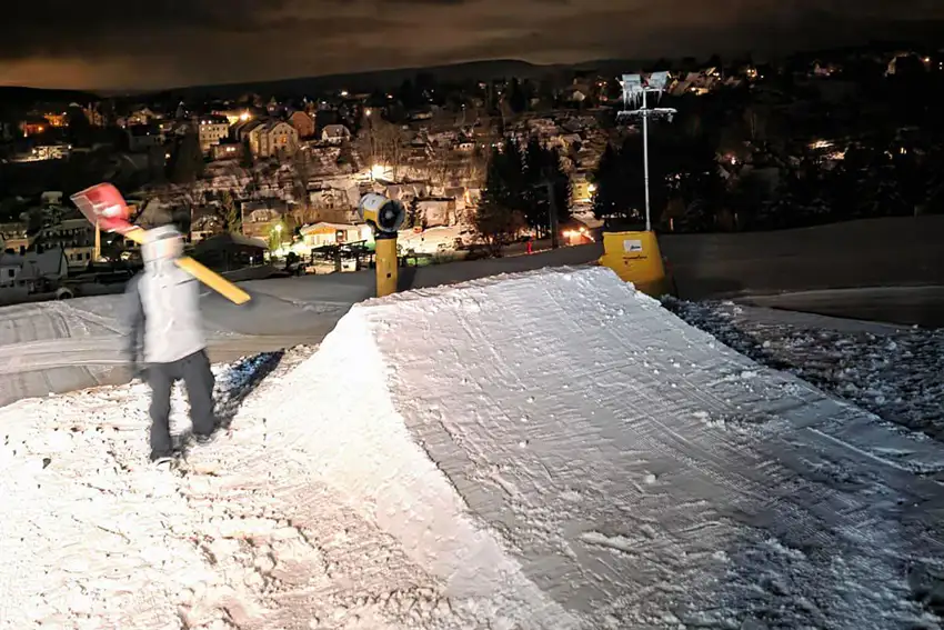 Snowpark Eibenstock - 08.01.2026 - Kicker