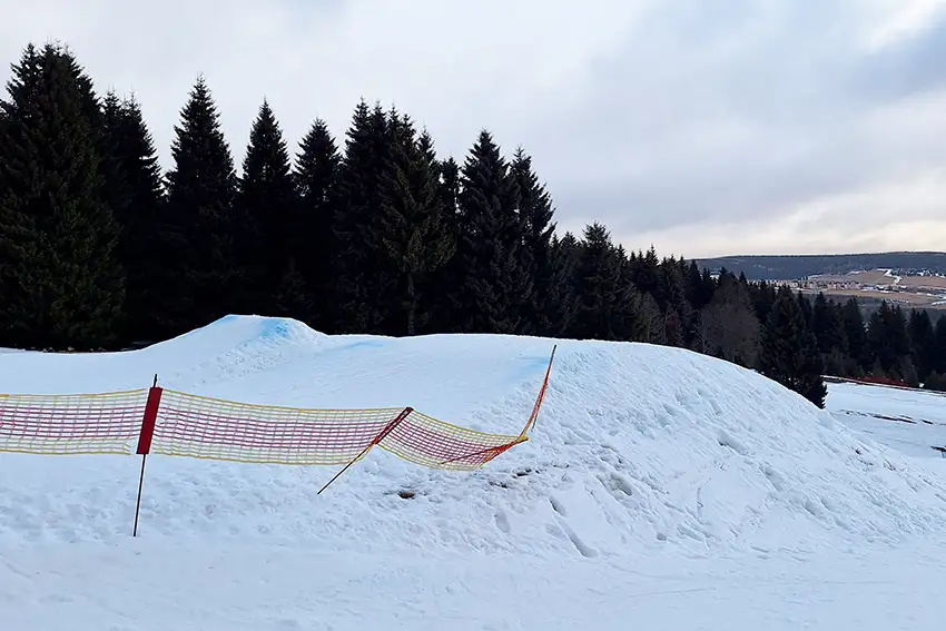 Snowpark Klínovec - Kicker - 13.02.2026