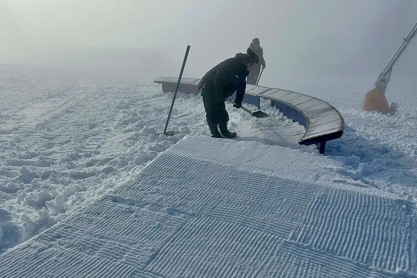 Snowpark Neklid: Curved Box - 06.02.2026